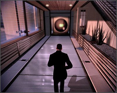 Możesz już otworzyć drzwi, przy których stoi strażnik - (1) Wariant A- Przechytrzenie strażnika | Kasumi- Skaner DNA - Mass Effect 2: Kasumis Stolen Memory - poradnik do gry