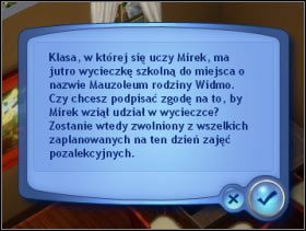 068 - Wycieczka szkolna | Od niemowlęcia do nastolatka w The Sims 3 Pokolenia - The Sims 3: Pokolenia - poradnik do gry