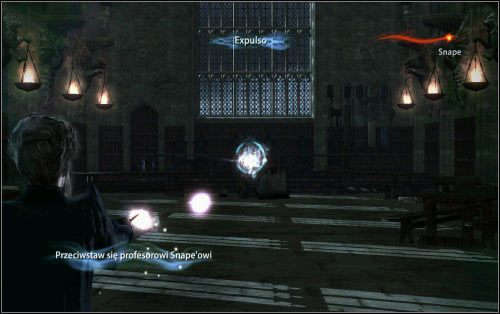 Po wszystkim do akcji wkroczy Minewra (przyjdzie Ci nią teraz pokierować) - [Problem z zabezpieczeniami] Opis przejścia - Harry Potter i Insygnia Śmierci - część 2 - poradnik do gry