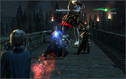Misja uaktywnia ostatnie z ofensywnych zaklęć - Impedimento - [Olbrzymi problem] Opis przejścia | Harry Potter i Insygnia Śmierci - część 2 - Harry Potter i Insygnia Śmierci - część 2 - poradnik do gry