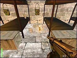 Sekret 2 - Schodzimy schodami na sam dół - Mission 1: Part 1 | Solucja Return to Castle Wolfenstein - Return to Castle Wolfenstein - poradnik do gry