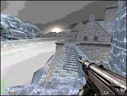 W pomieszczeniu zabijamy Niemca i zabieramy amunicję i granaty - Mission 1: Part 1 | Solucja Return to Castle Wolfenstein - Return to Castle Wolfenstein - poradnik do gry