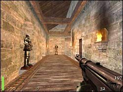 Zabijamy Niemców i wchodzimy w drzwi na lewo - Mission 1: Part 2 | Solucja Return to Castle Wolfenstein - Return to Castle Wolfenstein - poradnik do gry