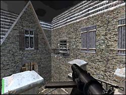 Otwieramy teraz drzwi i schodzimy schodami w dół - Mission 2: Part 1 | Solucja Return to Castle Wolfenstein - Return to Castle Wolfenstein - poradnik do gry
