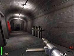 Sekret 1 - W pomieszczeniu, w którym się znajdujemy znajdują się zamknięte drzwi - Mission 6: Part 1 | Solucja Return to Castle Wolfenstein - Return to Castle Wolfenstein - poradnik do gry