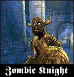 ZOMBIE KNIGHT - wyposażeni są w tarcze, będące w stanie odbić nasze pociski, które na dodatek nas ranią - Poradnik do gry - Przeciwnicy w Return to Castle Wolfenstein - Return to Castle Wolfenstein - poradnik do gry