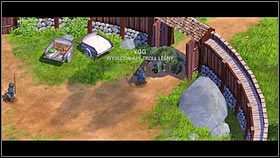 Idąc dalej na północ dotrzesz do fortu, gdzie powita cię Kapitan Bjorn [1] - Rozdział 1 - Pomroczne widmo (2) - Opis przejścia - Magicka - poradnik do gry