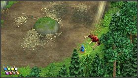 Podczas walki staraj się nie biec na północ, bo pojawi się wtedy drugi gigant i kolejny oddział goblinów [1] - Rozdział 2 - Atak Goblinów - Opis przejścia - Magicka - poradnik do gry