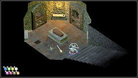 Zanim wejdziesz do pomieszczenia, w którym zniknął nekromanta, udaj się do krypty na zachodzie [1] - Rozdział 9 - Symfonia zmierzchu - Opis przejścia - Magicka - poradnik do gry