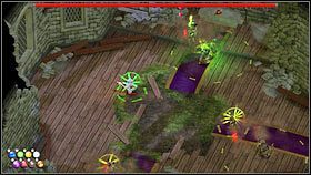 Gdy rozpocznie się starcie z trzema nekromantami [1], wyceluj w maga na północy i wciśnij ŚPM - Rozdział 9 - Symfonia zmierzchu - Opis przejścia - Magicka - poradnik do gry