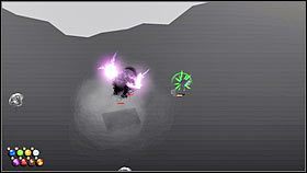 Podczas marszu co jakiś czas będziesz atakowany przez żywiołaki władające różnokolorowymi mieczami [1] - Rozdział 10 - Posępne tango - Opis przejścia - Magicka - poradnik do gry