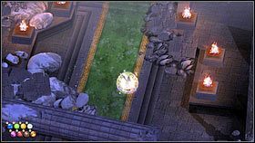 W niemal identyczny sposób pokonaj Beholdera, którego spotkasz kawałek dalej na północy [1] - Rozdział 11 - Poszukiwacze zaginionych ruin (1) - Opis przejścia - Magicka - poradnik do gry