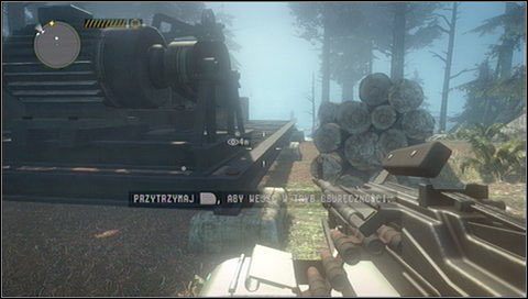 Dostajemy się do kompleksu budynków przed nami - Zjazd kolejką linową - Rozdział 1 - Call of Juarez: The Cartel - Ben McCall - poradnik do gry