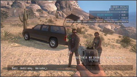 Dobieramy sprzęt i wsiadamy do wozu - Przyczepa - Rozdział 11 - Call of Juarez: The Cartel - Ben McCall - poradnik do gry
