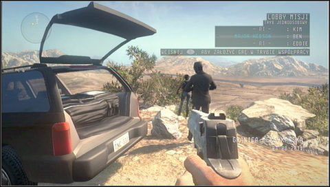 Wybieramy sprzęt i wsiadamy do samochodu - Przejażdżka na farmę - Rozdział 12 - Call of Juarez: The Cartel - Ben McCall - poradnik do gry