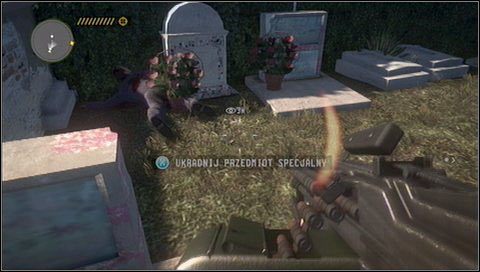 Przedmiot Specjalny #2 - za dużym krzyżem i kolejnymi nagrobkami leży portfel - Przedmioty specjalne - Rozdział 13 - Call of Juarez: The Cartel - Ben McCall - poradnik do gry