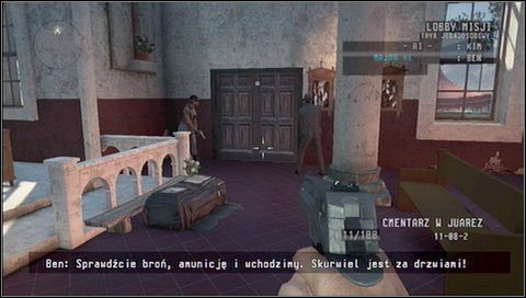 Wybieramy sprzęt i otwieramy boczne drzwi kościoła - Pościg samochodowy - Rozdział 14 - Call of Juarez: The Cartel - Ben McCall - poradnik do gry