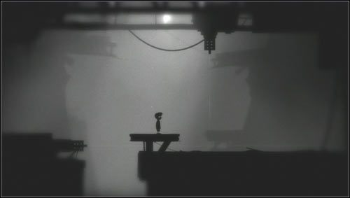 Dojdziemy do dwóch działek z czujnikami laserowymi [1] - Rozdział 32 | Opis przejścia Limbo - Limbo - poradnik do gry