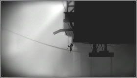 Następnie wysyłamy windę do góry i po skrzyni wyskakujemy na jej dach [1] - Osiągnięcia - achievements | Bonusy Limbo - Limbo - poradnik do gry