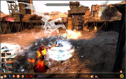 Po zniwelowaniu około 1/3 sił witalnych Namrevlisa, przemieni się on w gigantycznego smoka - Kryjówka Kartelu | Dragon Age II Dziedzictwo - Dragon Age II: Dziedzictwo - poradnik do gry