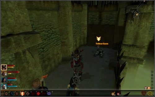 Jeśli chodzi o misję Dziedzic Patrona, to jej finalizacja przebiegnie w spokojnej atmosferze - Więzienie Koryfeusza - podnóże wieży | Dragon Age II Dziedzictwo - Dragon Age II: Dziedzictwo - poradnik do gry