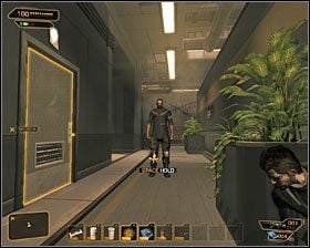 10 - (3) Wariant pokojowy - Dotarcie do windy | Deus Ex Bunt Ludzkości - Deus Ex: Bunt Ludzkości - Directors Cut - poradnik do gry