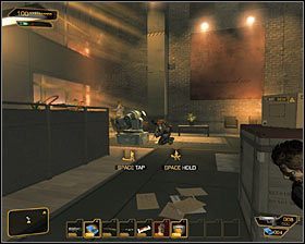 2 - (3) Wariant agresywny - Dotarcie do windy | Deus Ex Bunt Ludzkości - Deus Ex: Bunt Ludzkości - Directors Cut - poradnik do gry