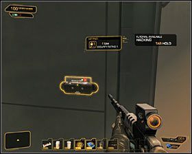 Niezależnie od tego jak się do tej pory zachowywałeś musisz wybrać korytarz prowadzący na północ (Assembly Ln - (4) Przedostanie się do pierwszego laboratorium montażu | Deus Ex Bunt Ludzkości - Deus Ex: Bunt Ludzkości - Directors Cut - poradnik do gry