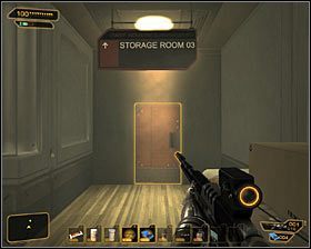 5 - (8) Wariant pokojowy - Zabezpieczenie drugiego laboratorium montażu - Deus Ex: Bunt Ludzkości - Directors Cut - poradnik do gry