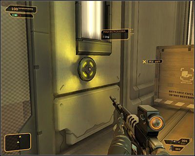 Możesz już powrócić do głównego korytarza - (9) Przedostanie się do serwerowni | Deus Ex Bunt Ludzkości - Deus Ex: Bunt Ludzkości - Directors Cut - poradnik do gry