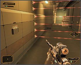 Skieruj się na wschód - (4) Wariant pokojowy - Przeprawa przez drugą część obozu | Bunt Ludzkości - Deus Ex: Bunt Ludzkości - Directors Cut - poradnik do gry