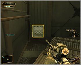 11 - (3) Wariant pokojowy - Wejście do budynku Hengsha Court Gardens - Deus Ex: Bunt Ludzkości - Directors Cut - poradnik do gry