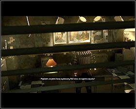 Zbadaj północną część tego korytarza, odnajdując wejście do szybu wentylacyjnego #1 - (7) Zdobycie informacji na temat miejsca pobytu van Bruggena - Deus Ex: Bunt Ludzkości - Directors Cut - poradnik do gry