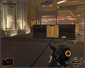 2 - (9) Przejście przez pomieszczenie z pułapkami laserowymi | Bunt Ludzkości - Deus Ex: Bunt Ludzkości - Directors Cut - poradnik do gry