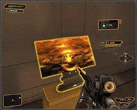 Po skorzystaniu z nowych drzwi znajdziesz się przy dwóch pomieszczeniach archiwum - (1) Wariant pokojowy - Przeprawa przez biura | Deus Ex Bunt Ludzkości - Deus Ex: Bunt Ludzkości - Directors Cut - poradnik do gry