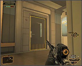 15 - (3) Wariant pokojowy - Dotarcie do klatki schodowej na tyłach studia - Deus Ex: Bunt Ludzkości - Directors Cut - poradnik do gry