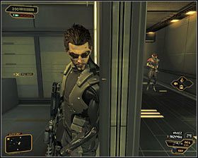 4 - (7) Wariant pokojowy - Dotarcie do klatki schodowej | Deus Ex Bunt Ludzkości - Deus Ex: Bunt Ludzkości - Directors Cut - poradnik do gry