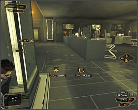 16 - (7) Wariant pokojowy - Dotarcie do klatki schodowej | Deus Ex Bunt Ludzkości - Deus Ex: Bunt Ludzkości - Directors Cut - poradnik do gry