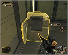 Wyjdź z dolnego biura i udaj się do górnego biura #1 - (9) Wariant pokojowy - Dotarcie do pokoju 802-11 | Deus Ex Bunt Ludzkości - Deus Ex: Bunt Ludzkości - Directors Cut - poradnik do gry