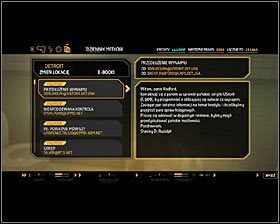 Drobna ciekawostka - jeżeli nie chcesz tracić czasu na szukanie zestawu wstrząsowego i odbywanie kolejnych rozmów z detektywem, to możesz go ogłuszyć lub zabić #1, a następnie zbadać jego ciało i zabrać palmtopa #2 - Zapomniane znajomości | Deus Ex Bunt Ludzkości - Deus Ex: Bunt Ludzkości - Directors Cut - poradnik do gry
