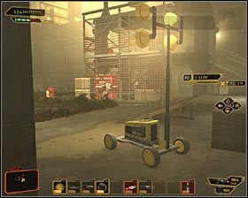 2 - (1) Wariant pokojowy - Wydostanie się z terenu budowy | Deus Ex Bunt Ludzkości - Deus Ex: Bunt Ludzkości - Directors Cut - poradnik do gry