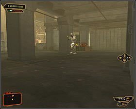 7 - (1) Wariant pokojowy - Wydostanie się z terenu budowy | Deus Ex Bunt Ludzkości - Deus Ex: Bunt Ludzkości - Directors Cut - poradnik do gry