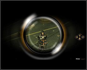 O wiele bezpieczniejszym rozwiązaniem od walk na najniższym poziomie jest wejście na dach jednego z okolicznych budynków, choćby tego gdzie przebywa Mengyao - (4) Wariant agresywny - Przedostanie się do kryjówki Żniwiarzy | Bunt Ludzkości - Deus Ex: Bunt Ludzkości - Directors Cut - poradnik do gry