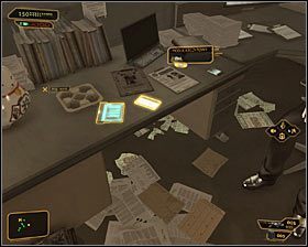 Na sam koniec powróć do pomieszczenia, w którym rozmawiałeś z Tong Si Hungiem - (1) Opuszczenie kryjówki Żniwiarzy | Deus Ex Bunt Ludzkości - Deus Ex: Bunt Ludzkości - Directors Cut - poradnik do gry