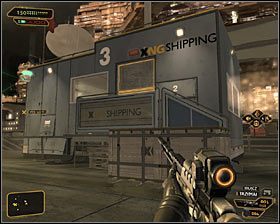 6 - (5) Wariant pokojowy - Przedostanie się do wnętrza magazynu portowego - Deus Ex: Bunt Ludzkości - Directors Cut - poradnik do gry