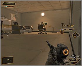 7 - (6) Wariant pokojowy - Dotarcie do biura administratora Wanga | Bunt Ludzkości - Deus Ex: Bunt Ludzkości - Directors Cut - poradnik do gry