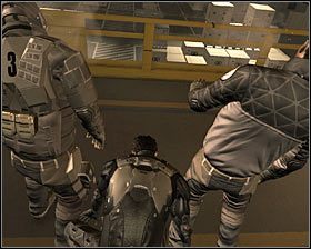 9 - (6) Wariant pokojowy - Dotarcie do biura administratora Wanga | Bunt Ludzkości - Deus Ex: Bunt Ludzkości - Directors Cut - poradnik do gry