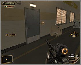 Do biur możesz przedostać się na dwa zasadnicze sposoby - (6) Wariant agresywny - Dotarcie do biura administratora Wanga | Bunt Ludzkości - Deus Ex: Bunt Ludzkości - Directors Cut - poradnik do gry