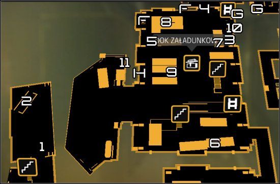 Opuszczamy w końcu nieprzyjacielski statek Belltower - (4) Wariant pokojowy - Znajdź miejsce spotkania | Deus Ex Bunt Ludzkości - Deus Ex: Bunt Ludzkości - Directors Cut - poradnik do gry