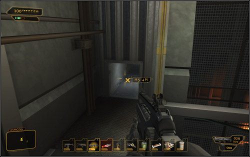 Cały plan spali jednak na panewce, kiedy wrócisz do windy - Wybory - Wariant agresywny | Deus Ex Bunt Ludzkości - Deus Ex: Bunt Ludzkości - Directors Cut - poradnik do gry
